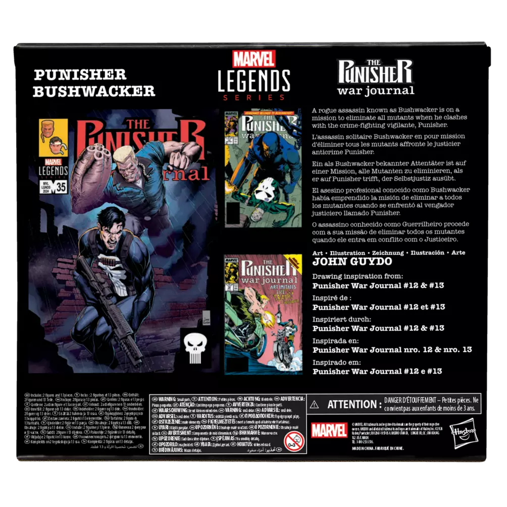 Marvel Legends Punisher & Bushwacker