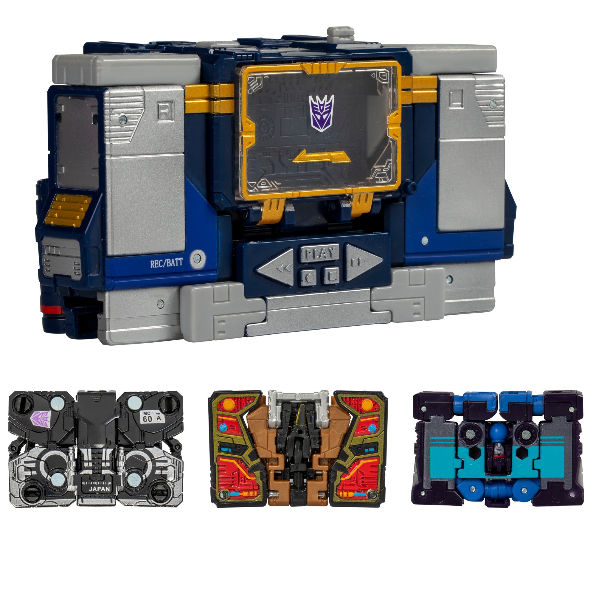 Transformers Legacy United Leader (G1 Universe) Soundwave, Buzzsaw, Rumble & Ravage
