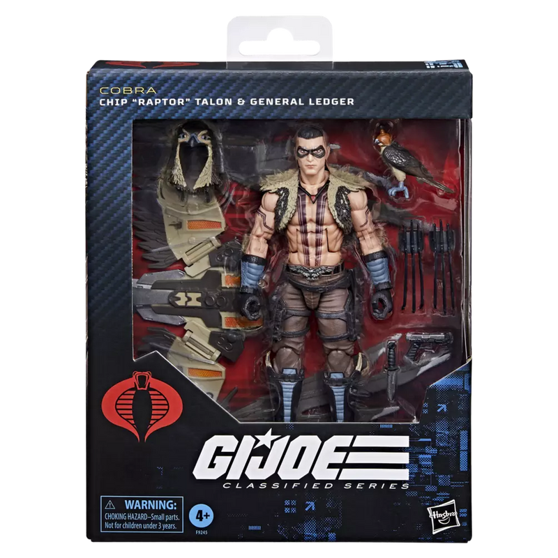 G.I. Joe Classified Series Chip "Raptor" Talon & General Ledger