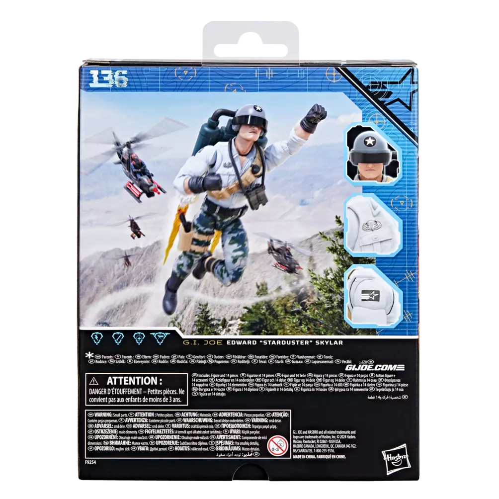 G.I. Joe Classified Series Edward "Starduster" Skylar
