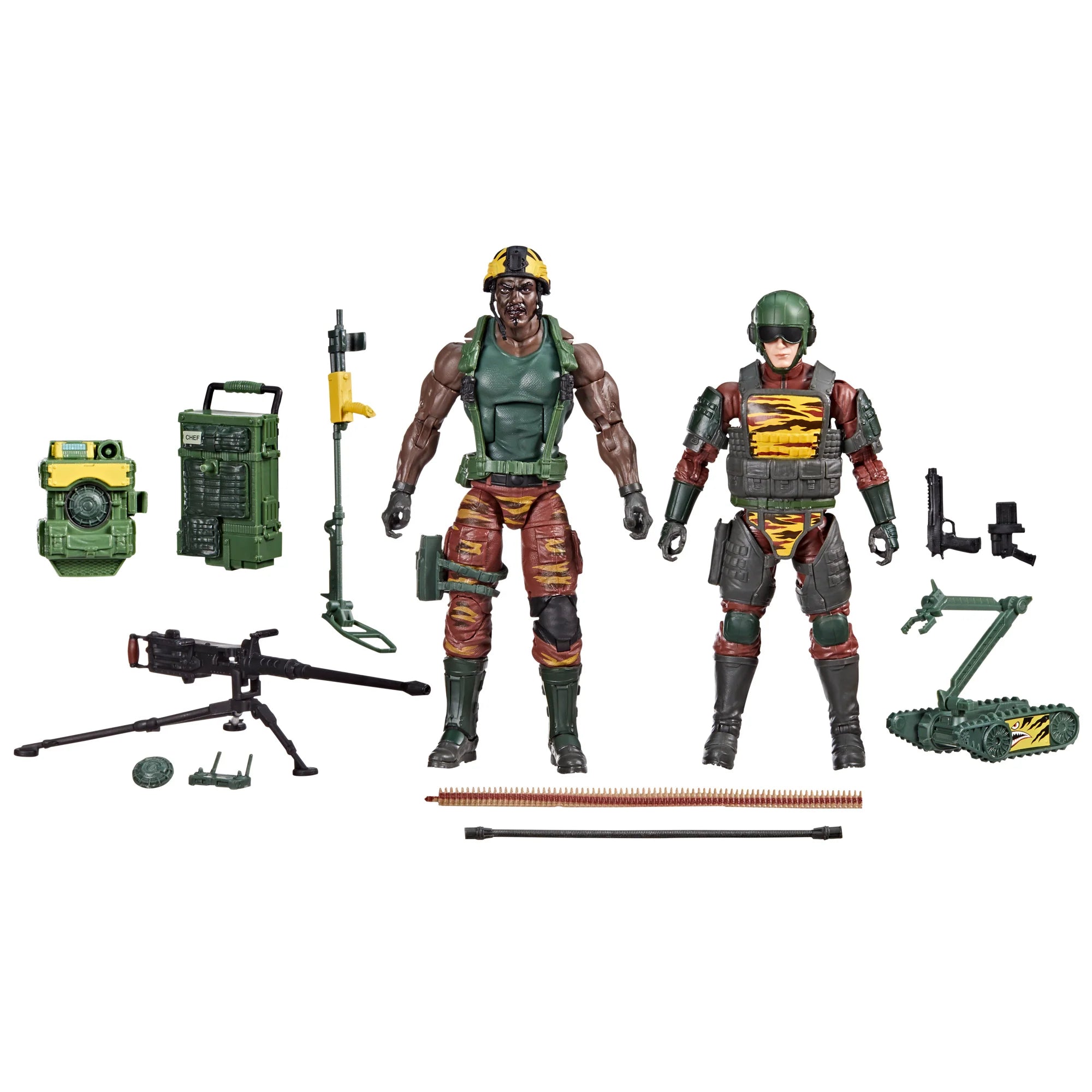 G.I. Joe Classified Series 126 Tiger Force Roadblock, Tripwire, & M.A.C.L.E.O.D.