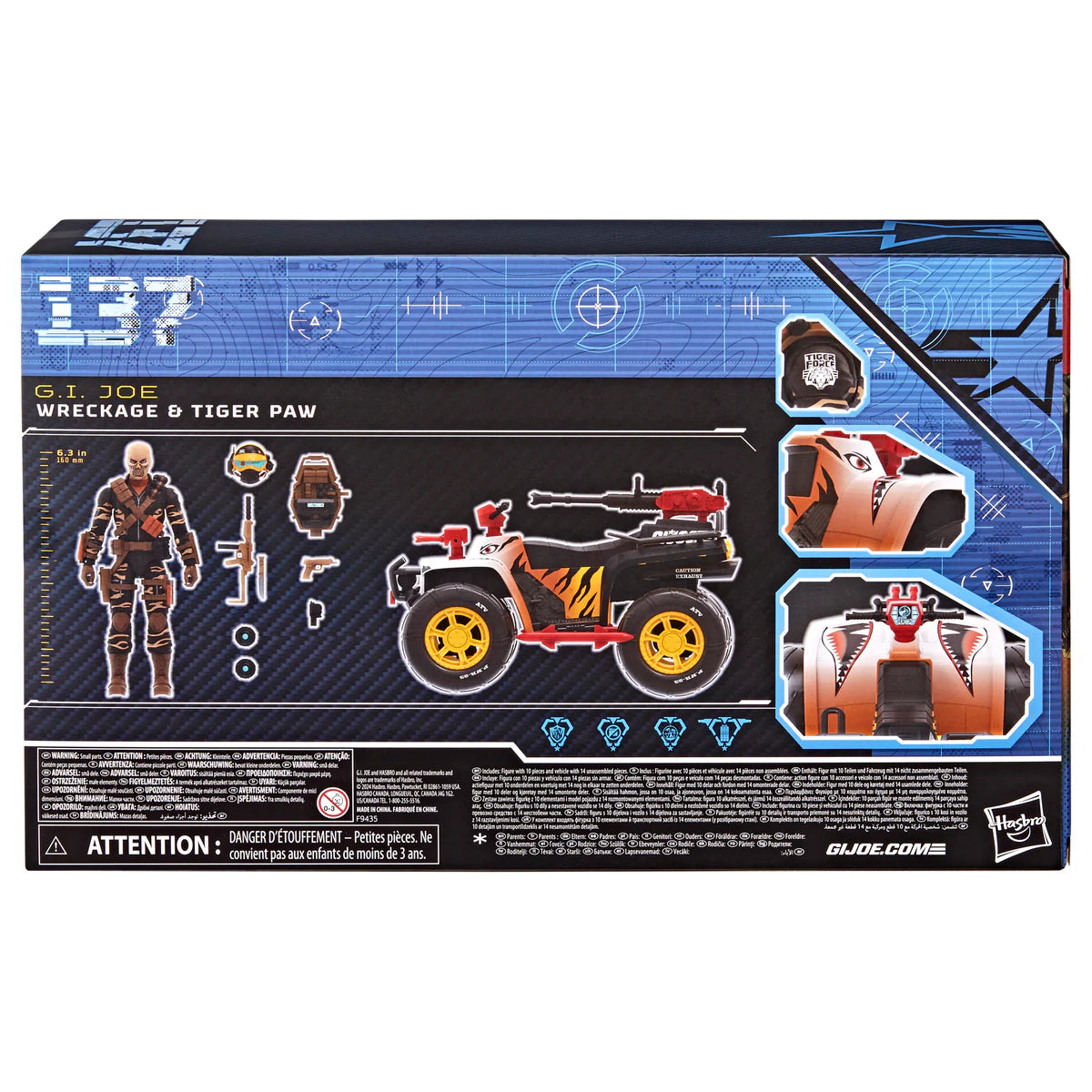 G.I. Joe Classified Series Tiger Force Wreckage & Tiger Paw