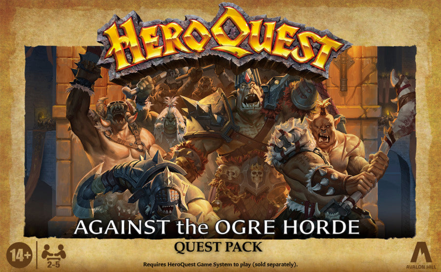 HeroQuest Against the Ogre Horde Quest Pack
