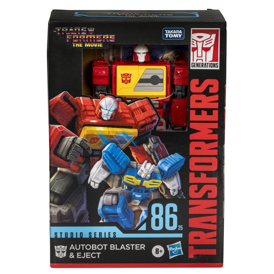 Transformers Studio Series (86 Movie) Voyager Blaster & Eject IMPORT STOCK