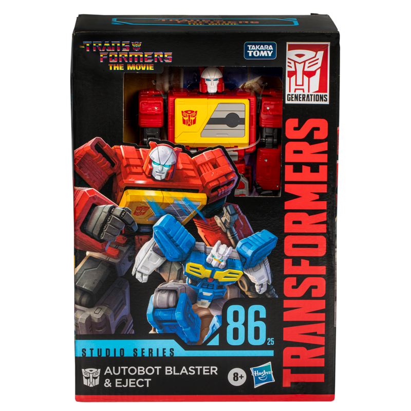 Transformers Studio Series (86 Movie) Voyager Blaster & Eject IMPORT STOCK