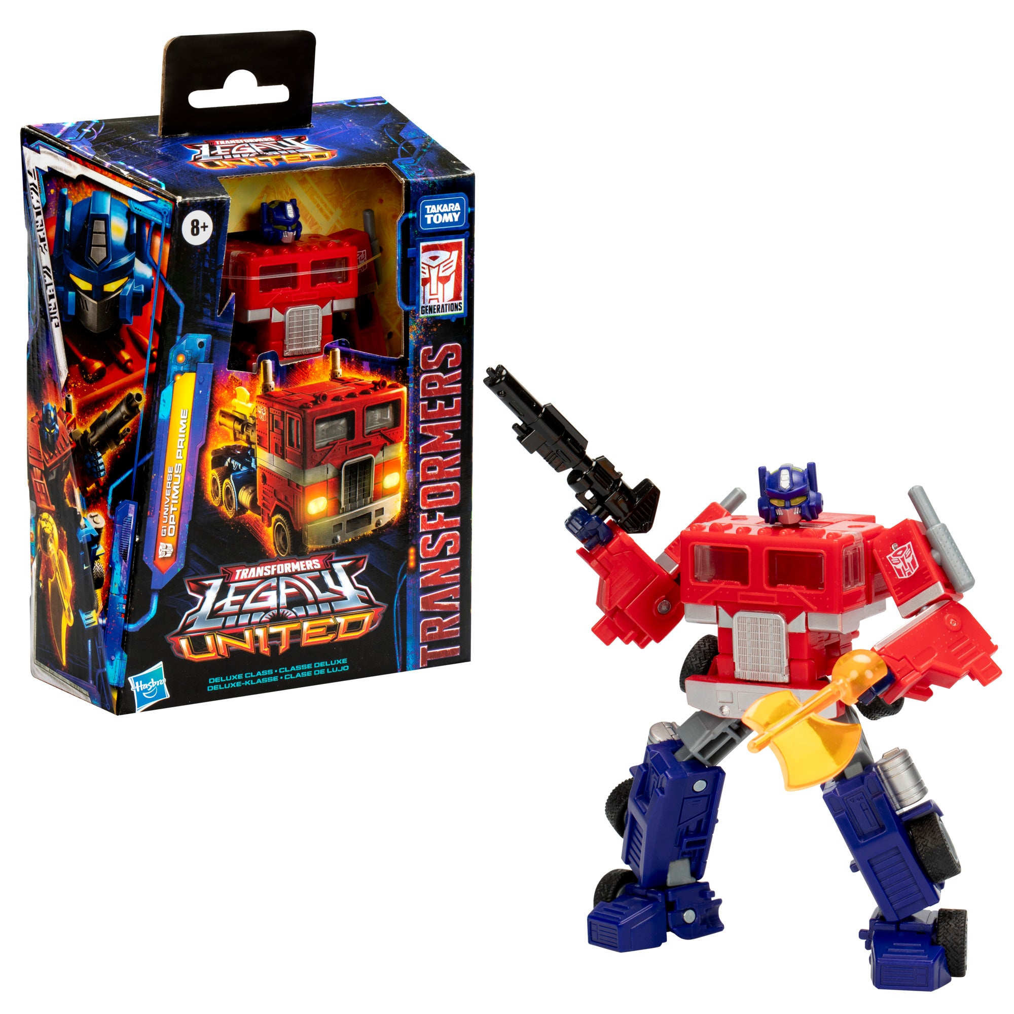 Transformers Legacy United Deluxe (G1 Universe) Optimus Prime