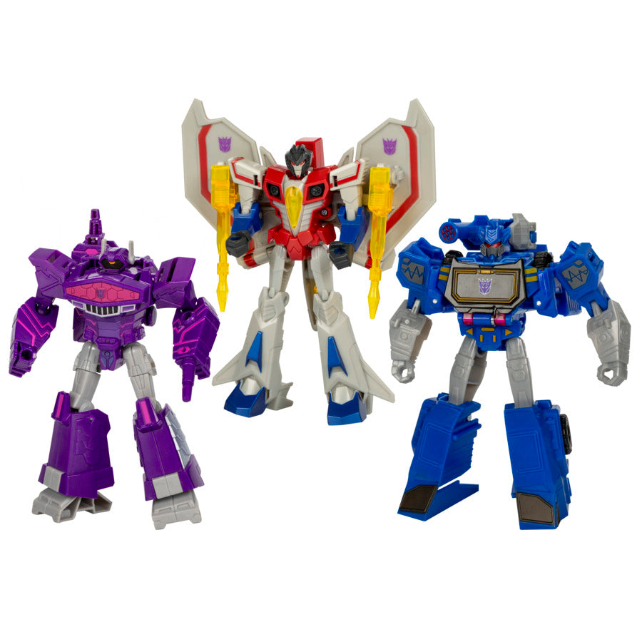 Transformers Decepticon Commander 3 Pack - Shockwave, Starscream & Soundwave