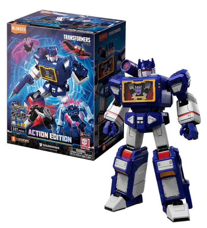 Transformers Blokees Action Class G1 Soundwave