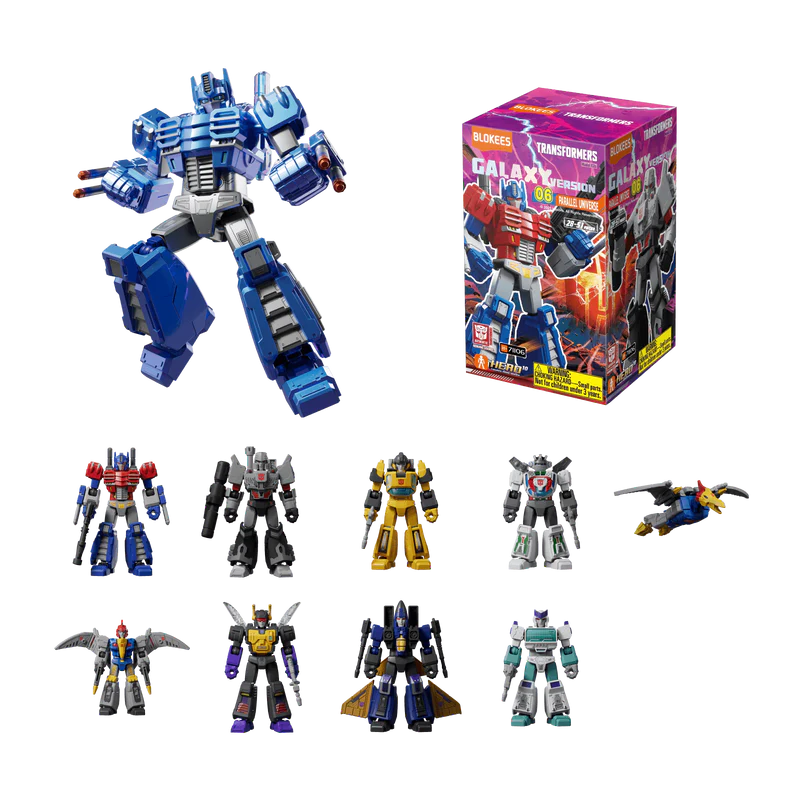 Transformers Blokees Galaxy Version 06 (Parallel Universe) BOX OF 9 FIGURES