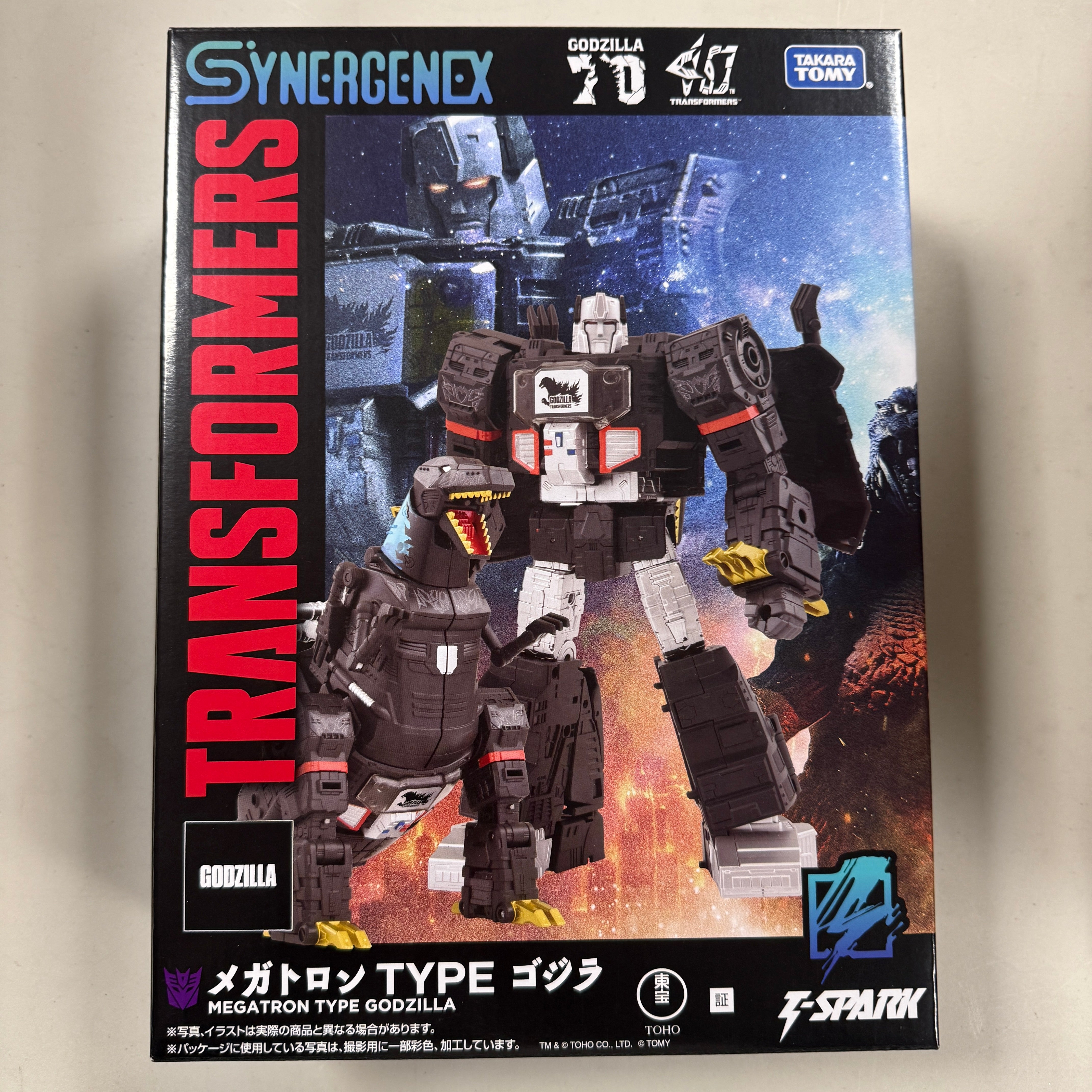 Transformers TakaraTomy Megatron Type Godzilla