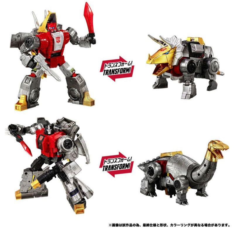 PRE-ORDER Transformers TakaraTomy Dramatic Capture Dinobot Island Part 2 (Slug & Sludge)