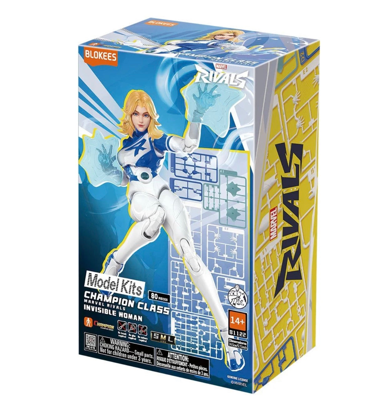 Marvel Blokees Champion Class 11 Marvel Rivals Invisible Woman