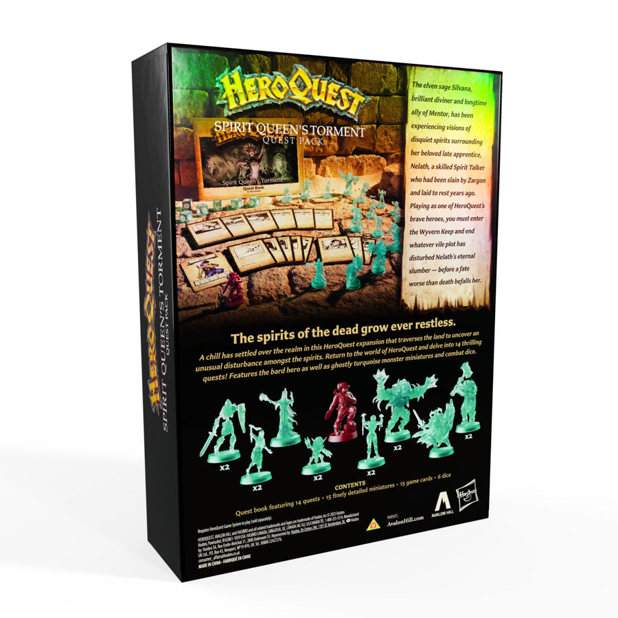 HeroQuest Spirit Queen's Torment Quest Pack