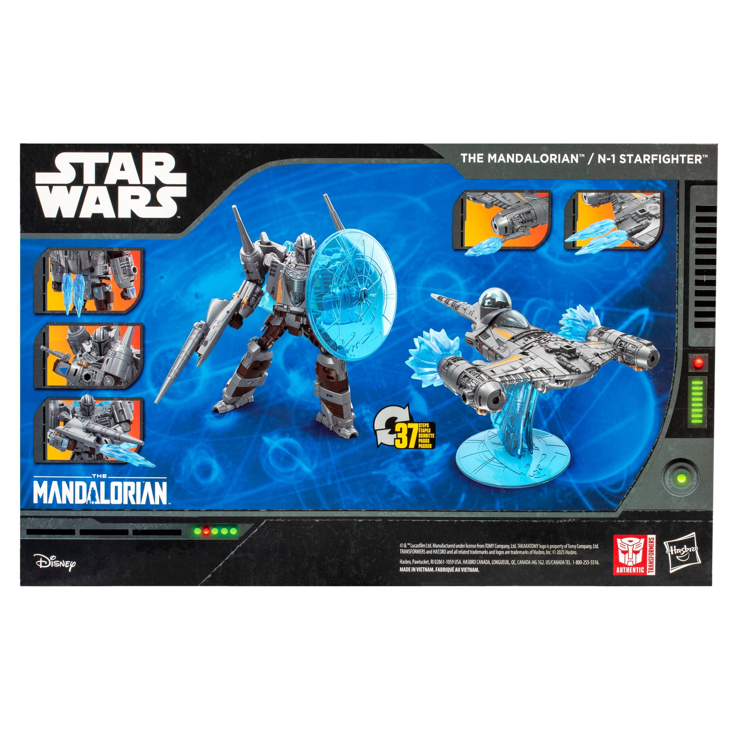 Transformers X Star Wars The Mandalorian N-1 Starfighter Crossover