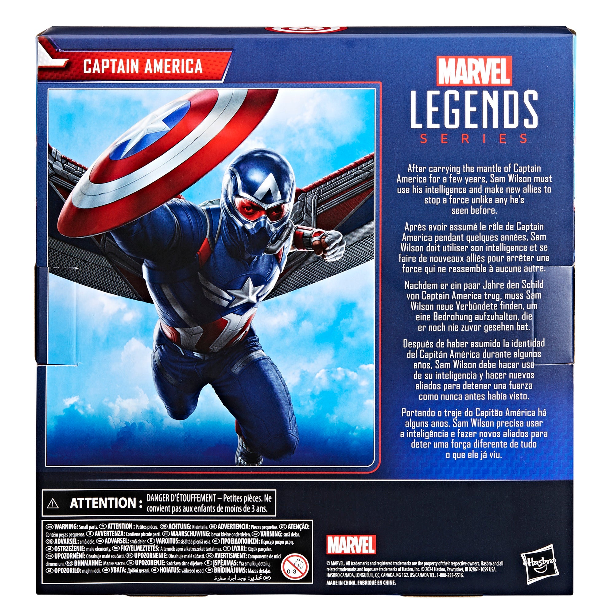 Marvel Legends Captain America (Brave New World) Captain America CASE OF 4