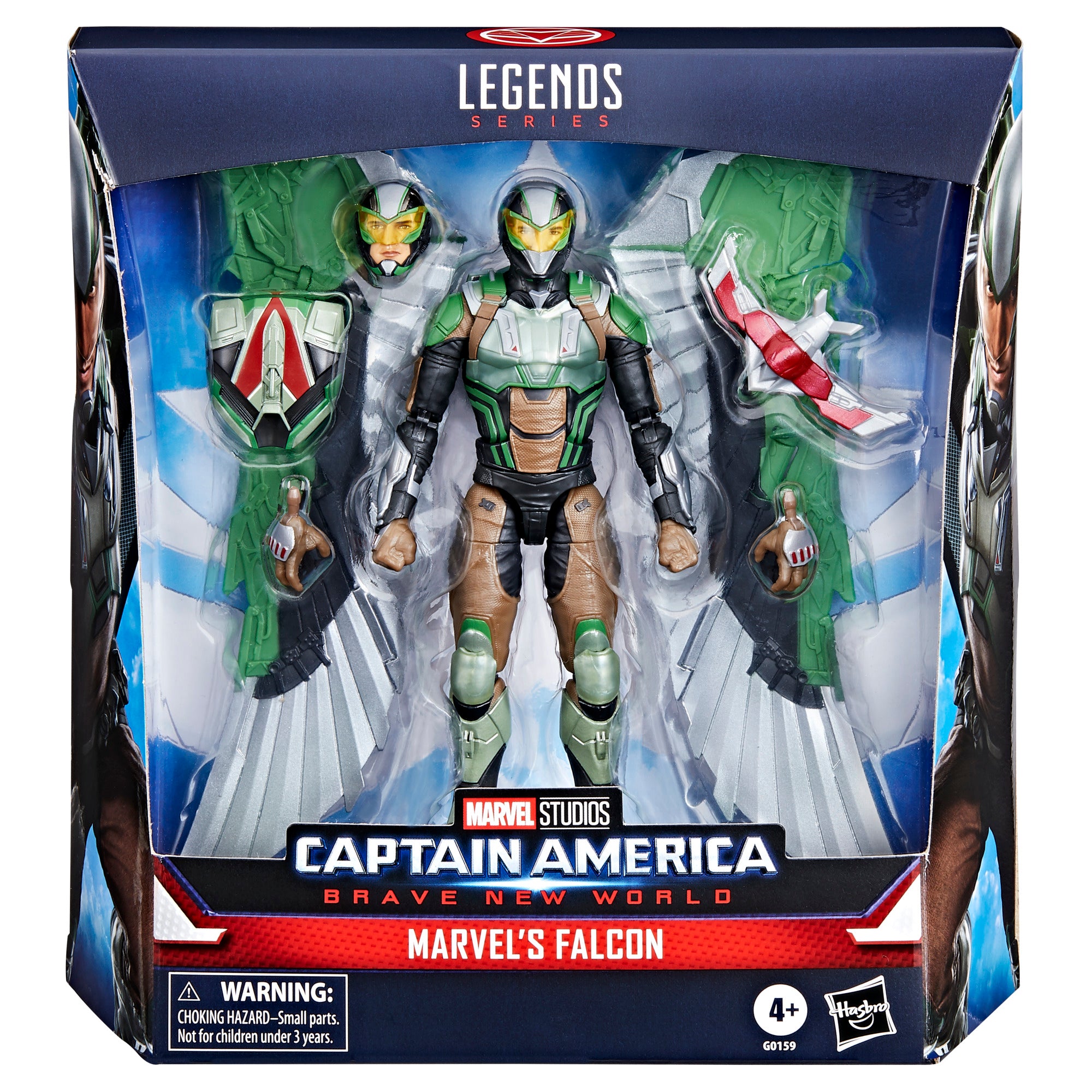 Marvel Legends Captain America (Brave New World) Falcon CASE OF 4