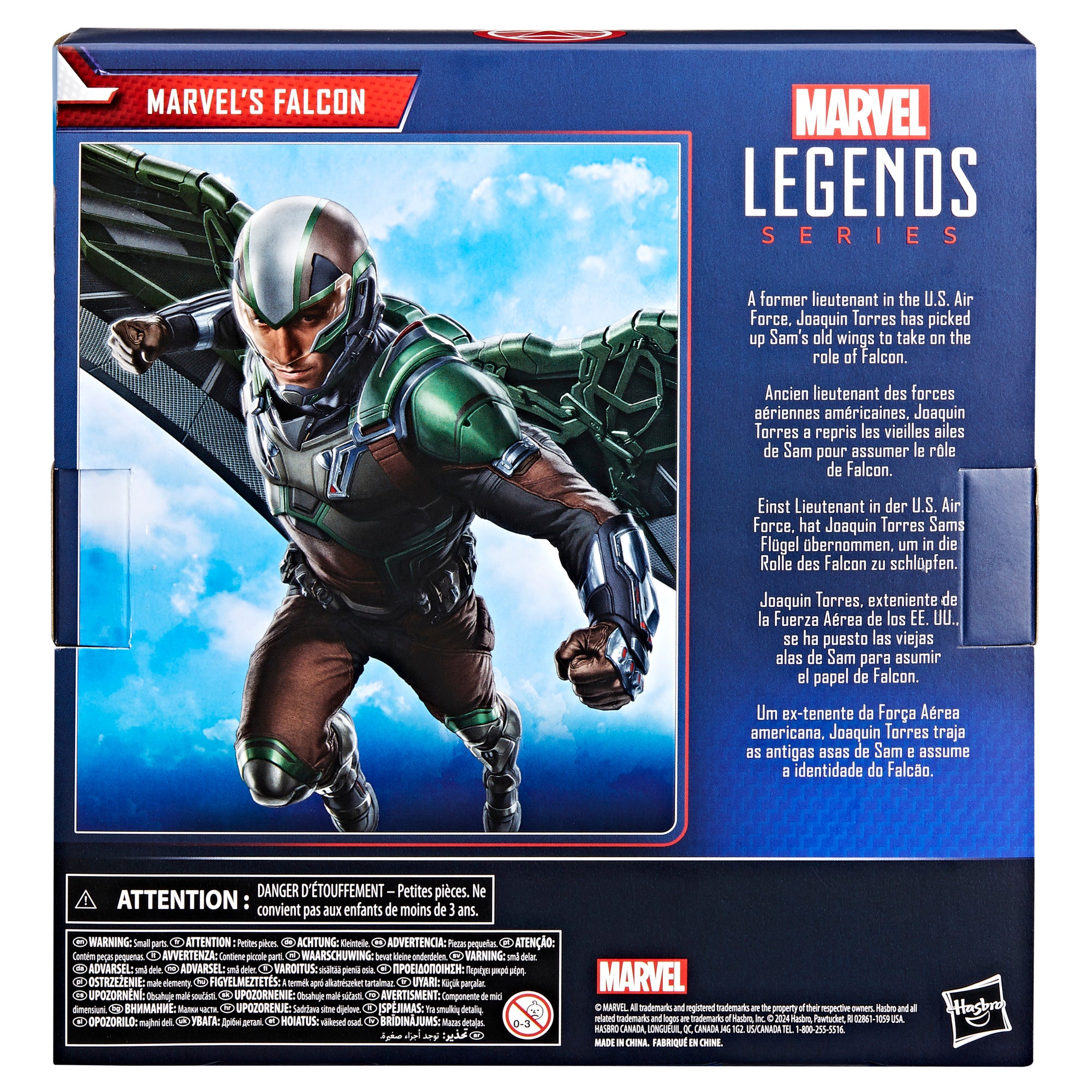 Marvel Legends Captain America (Brave New World) Falcon CASE OF 4