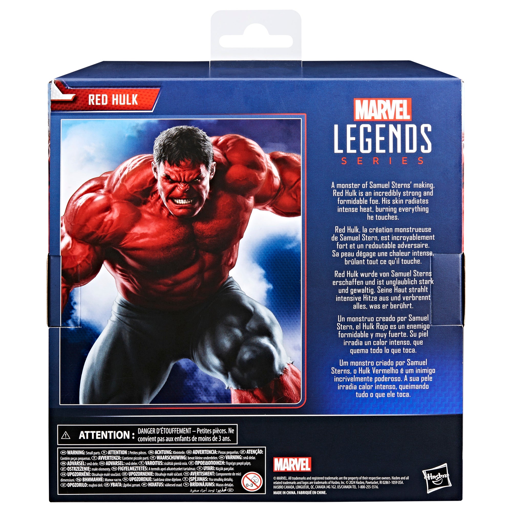 Marvel Legends Captain America (Brave New World) Red Hulk