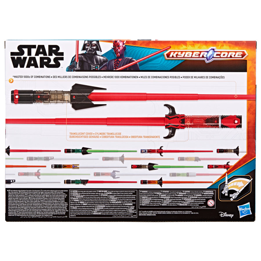 Star Wars Lightsaber Force Kyber Core Darth Maul & Darth Vader