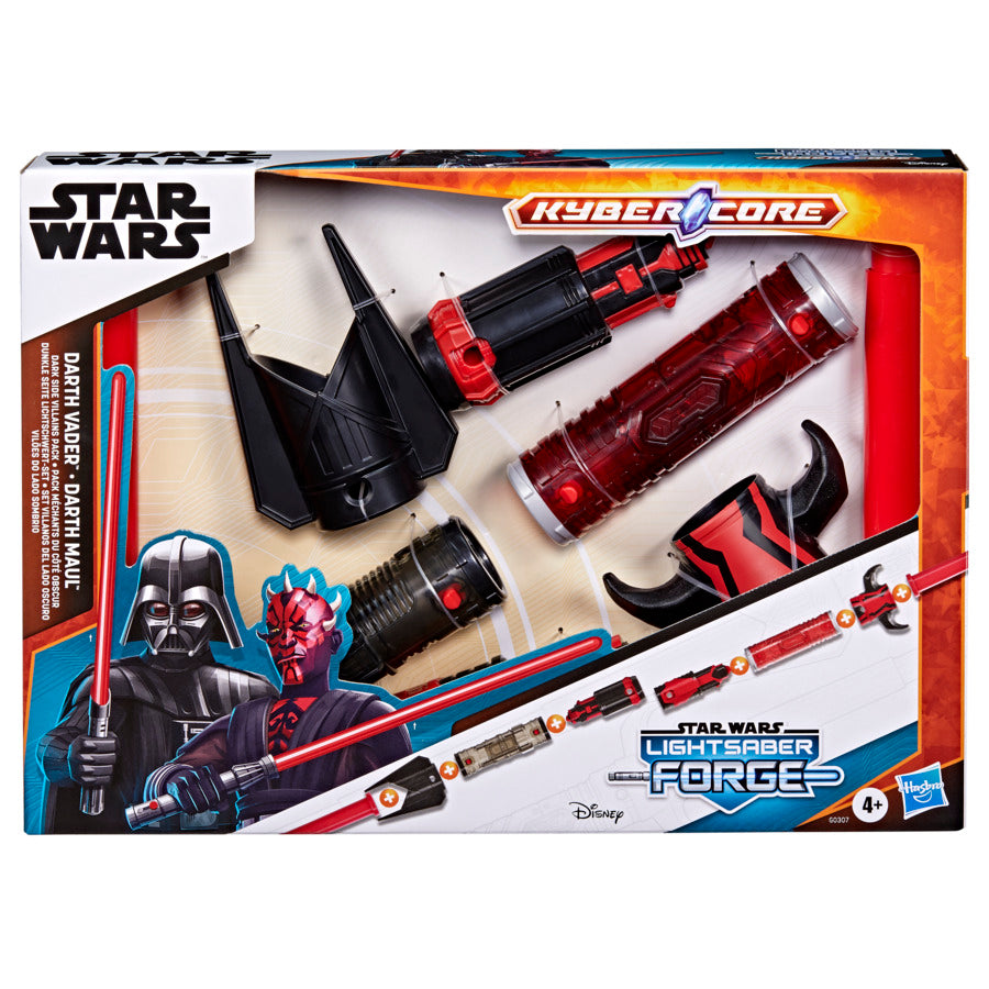 Star Wars Lightsaber Force Kyber Core Darth Maul & Darth Vader