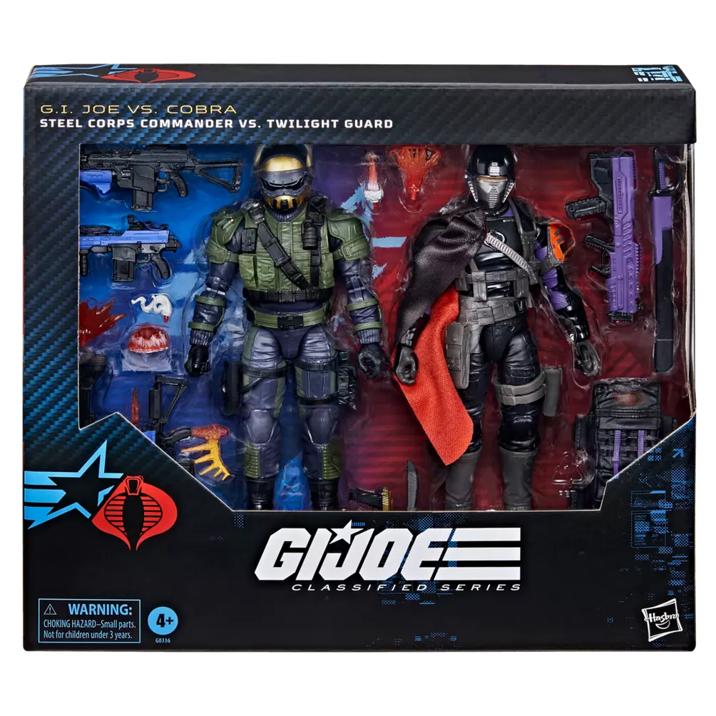 G.I. Joe Classified Series Steel Corps Commander Vs. Twilight Guard
