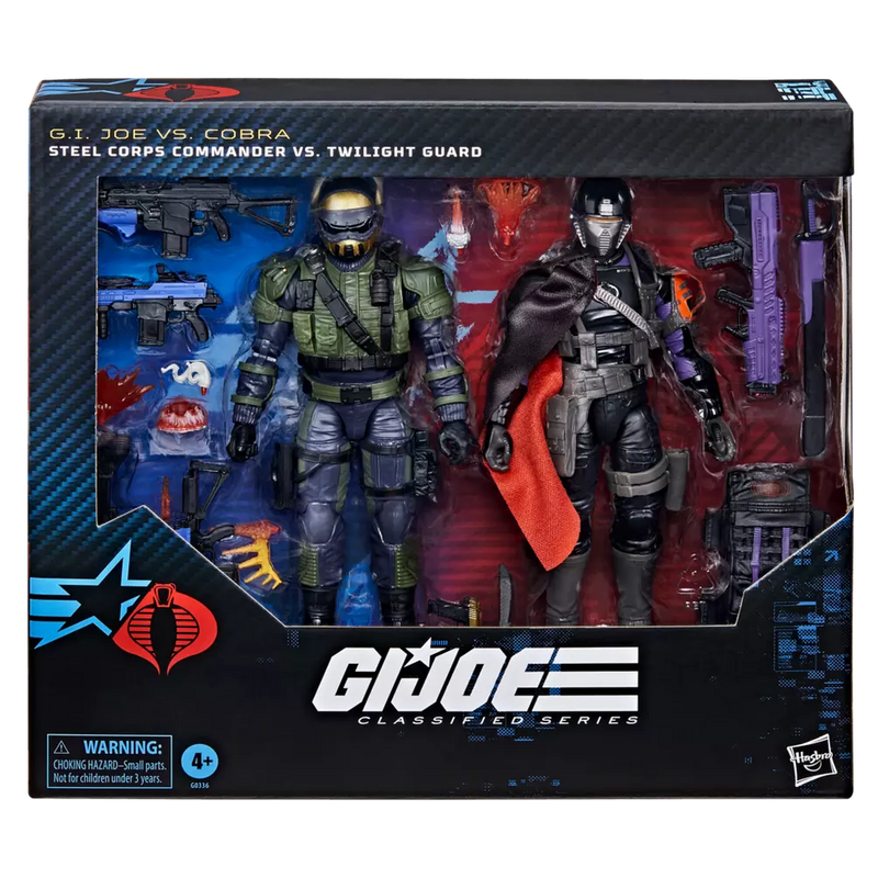 G.I. Joe Classified Series Steel Corps Commander Vs. Twilight Guard