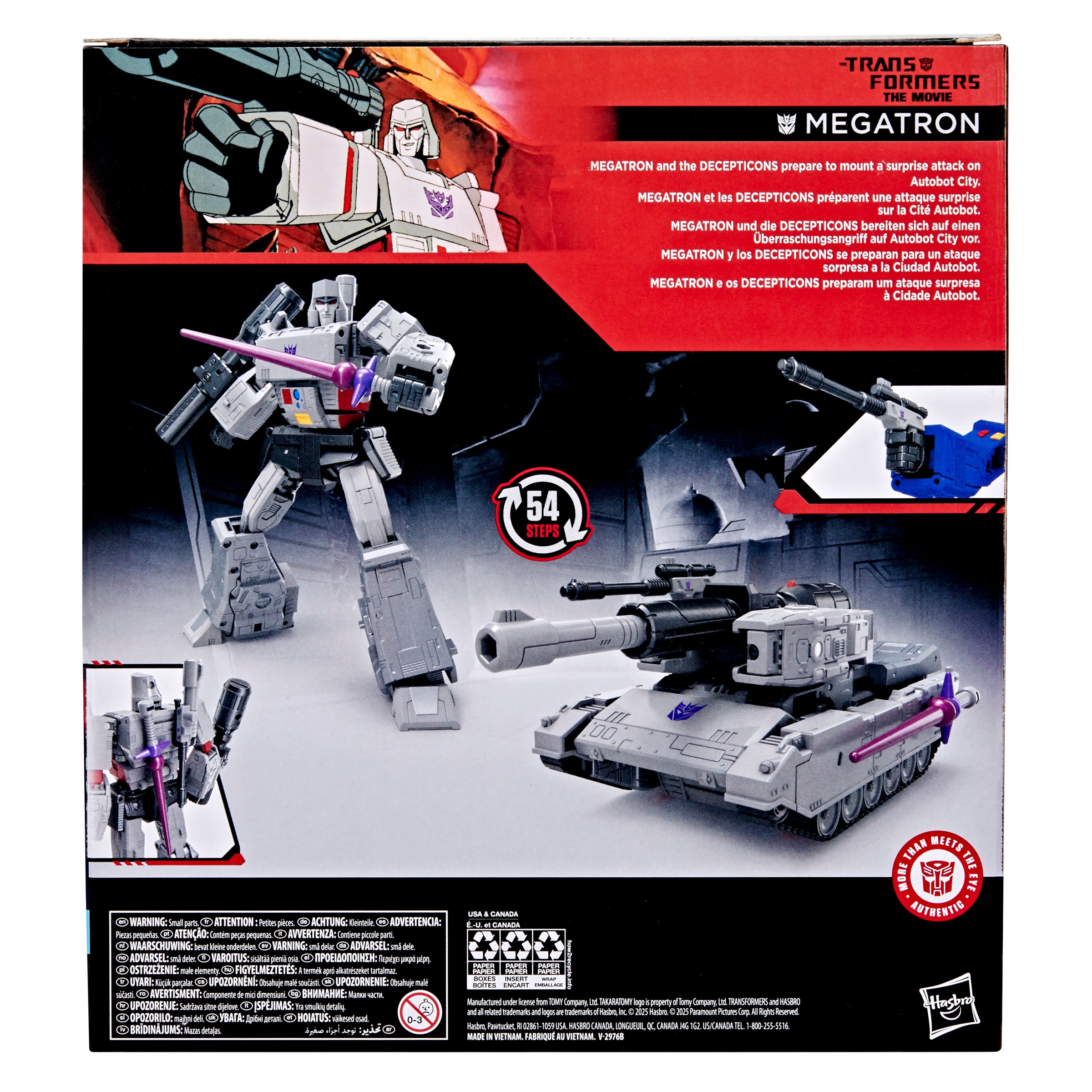 Transformers Studio Series (86 Movie) Leader Megatron