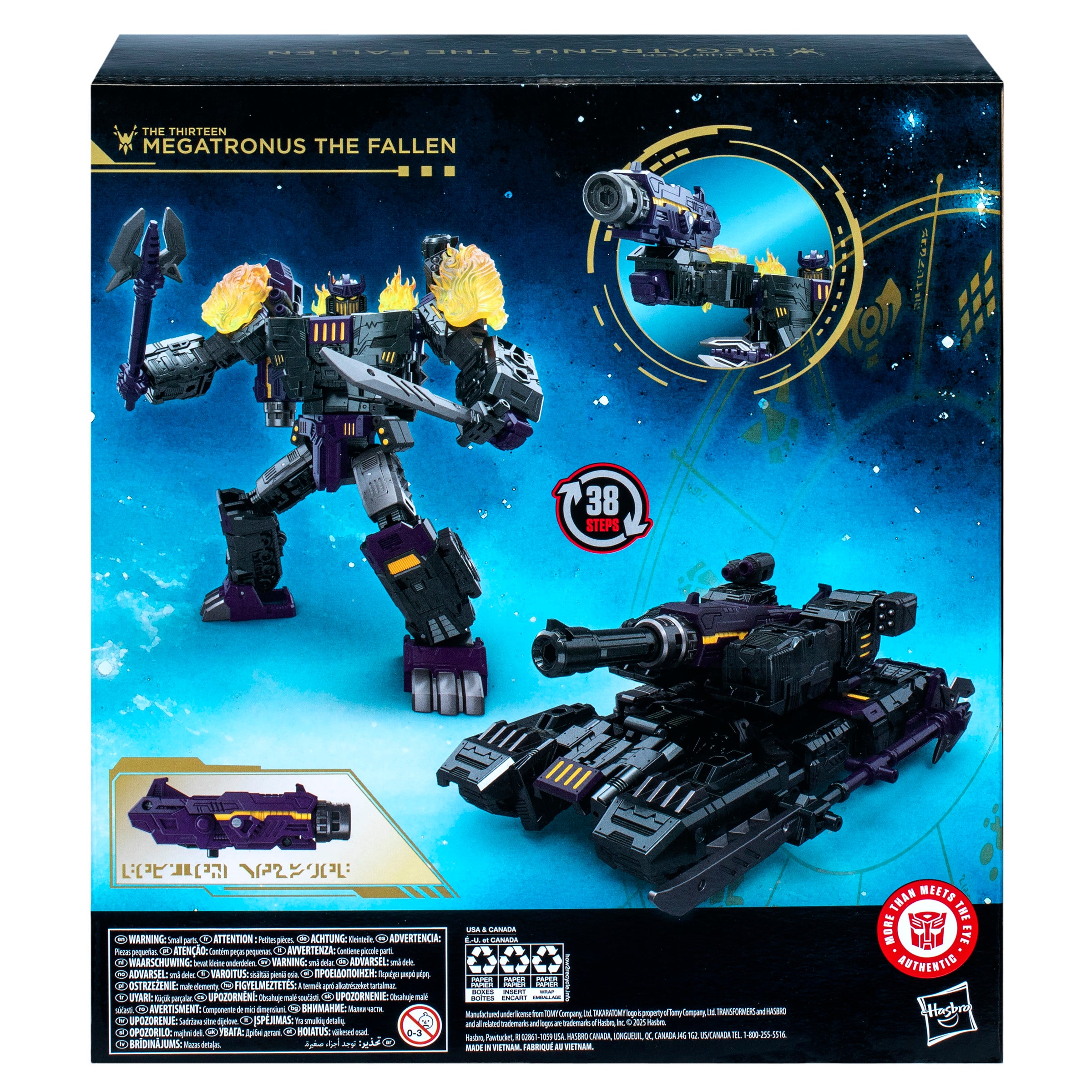 Transformers Age of the Primes (The Thirteen) Leader Megatronus The Fallen