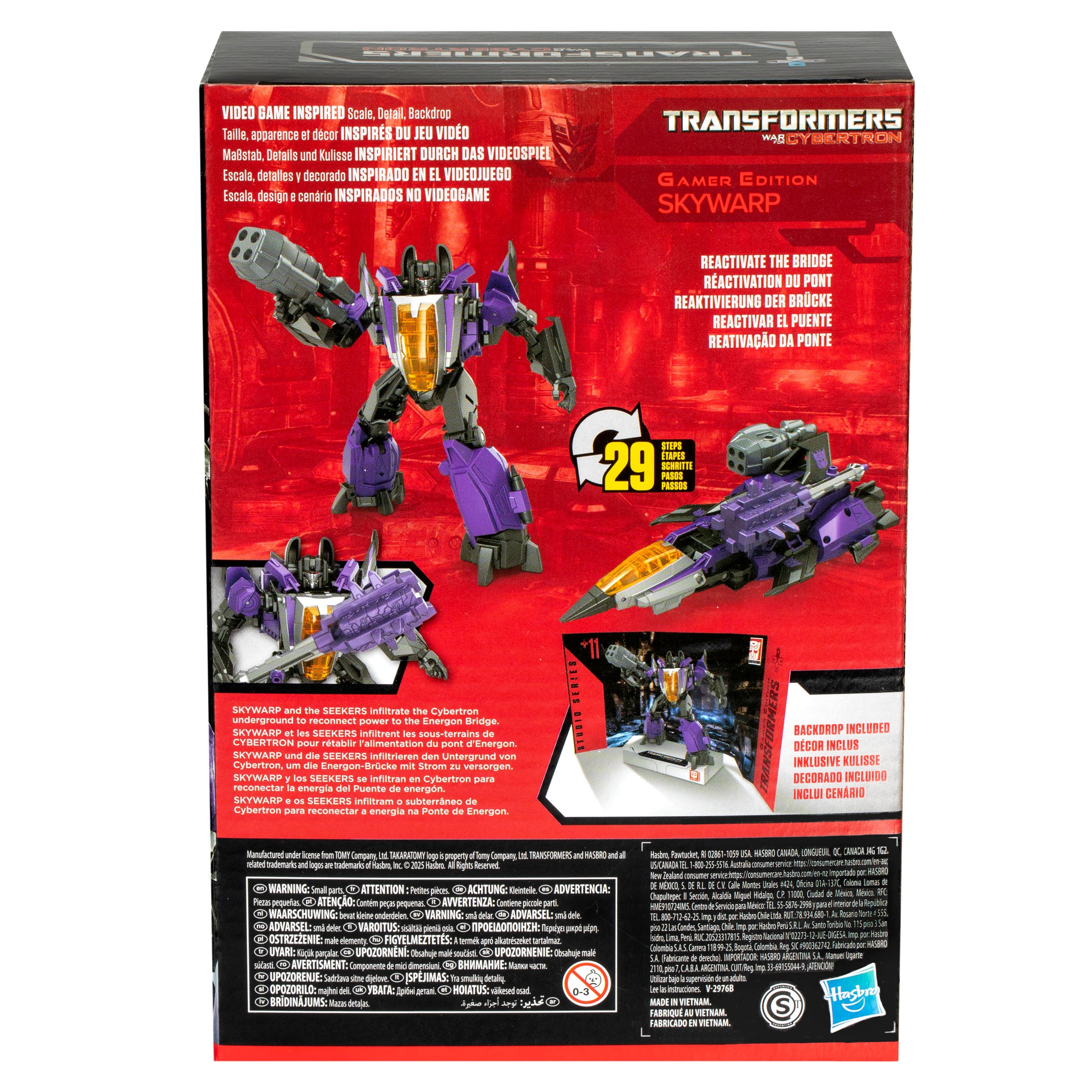 Transformers Studio Series Gamer Edition (War For Cybertron) Voyager Skywarp