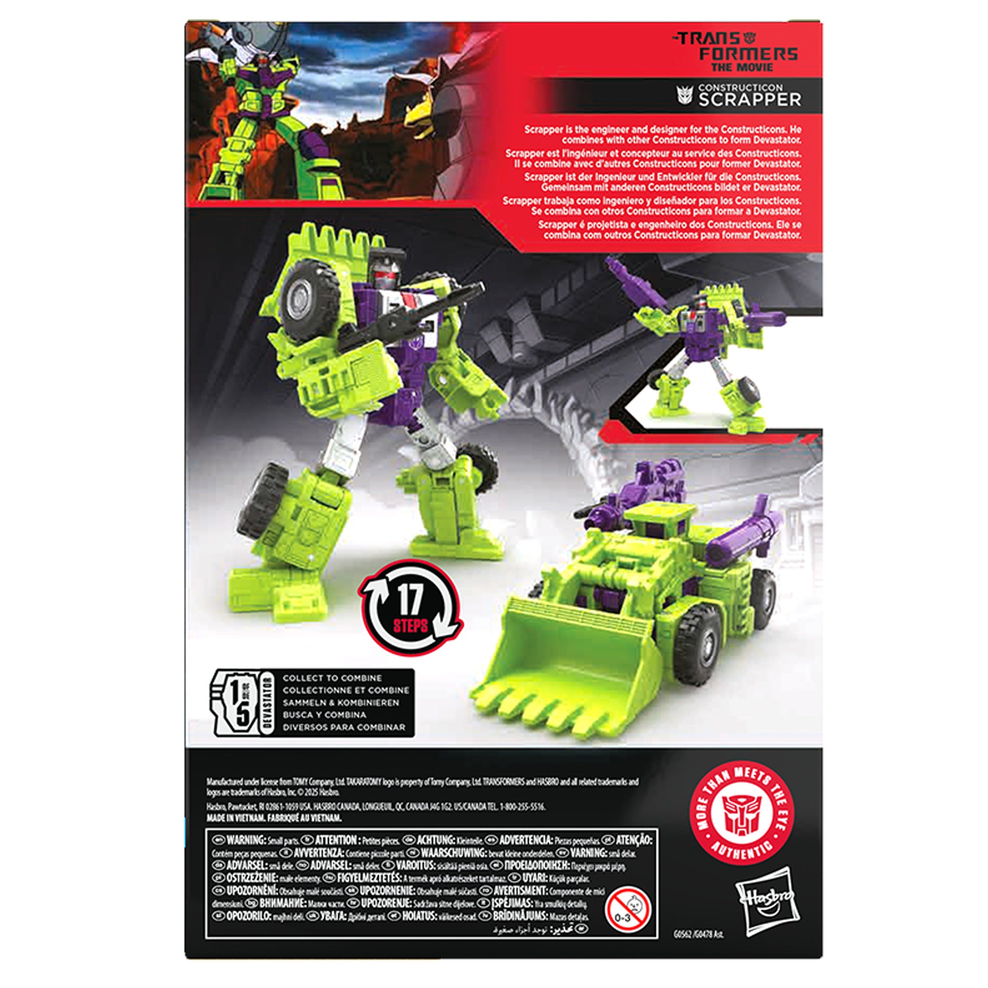 Transformers Studio Series (86 Movie) Voyager Scrapper