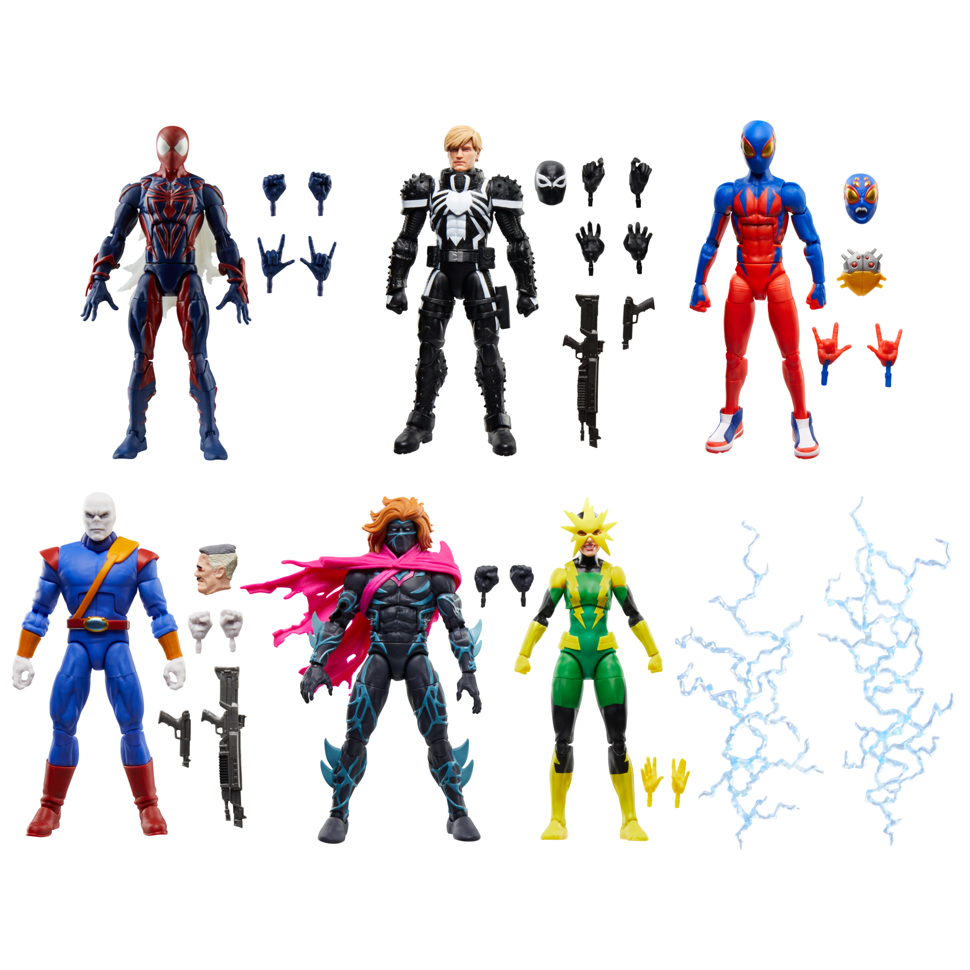 PRE-ORDER Marvel Legends Spider-Man Retro Set of 6