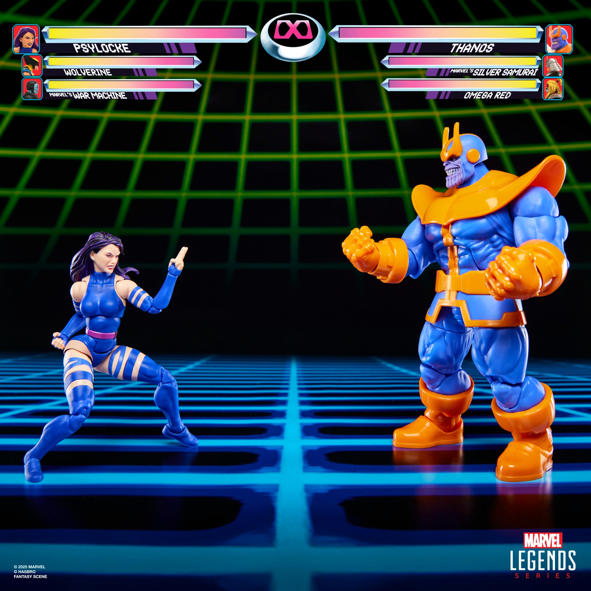 Marvel Legends Gamerverse Psylocke Vs Thanos