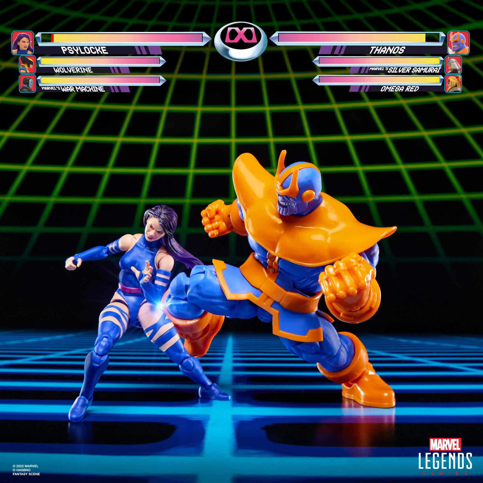 Marvel Legends Gamerverse Psylocke Vs Thanos