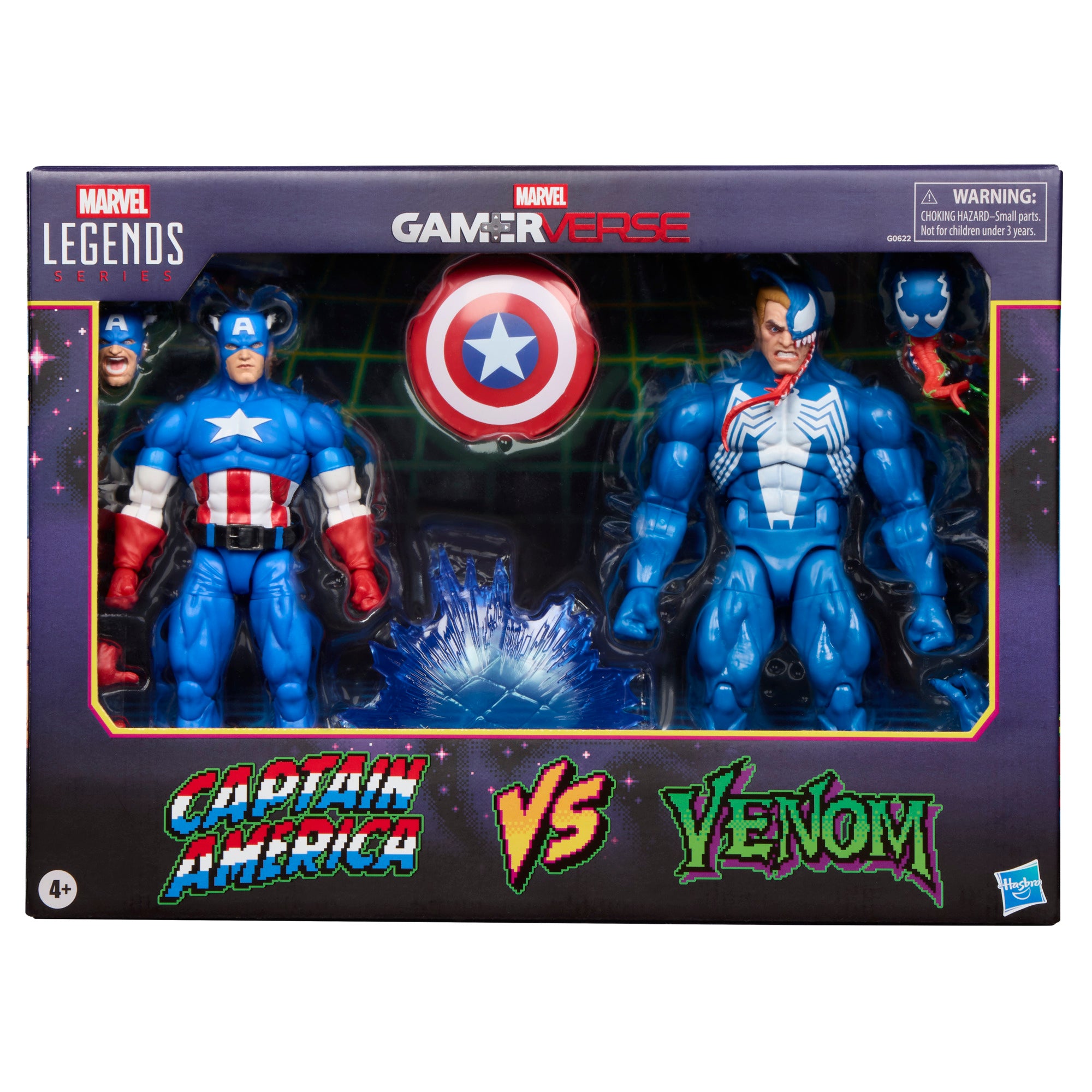 Marvel Legends Gamerverse Captain America Vs Venom