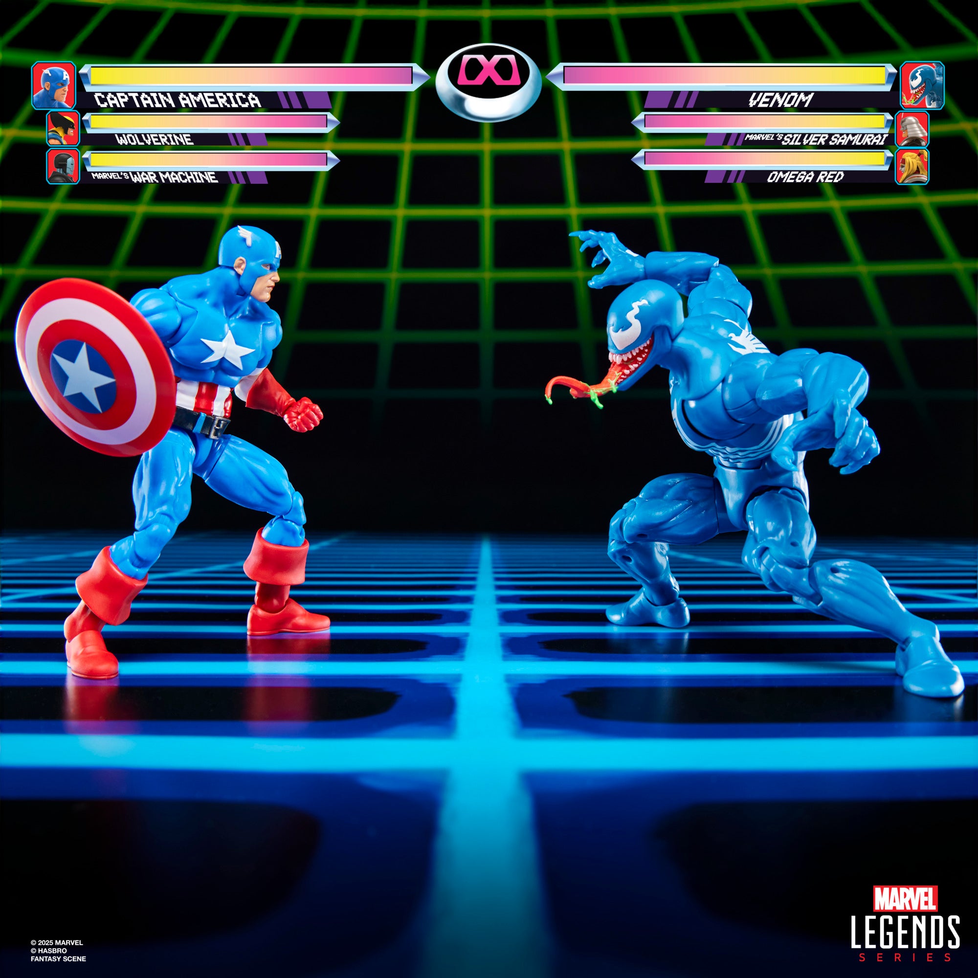 Marvel Legends Gamerverse Captain America Vs Venom