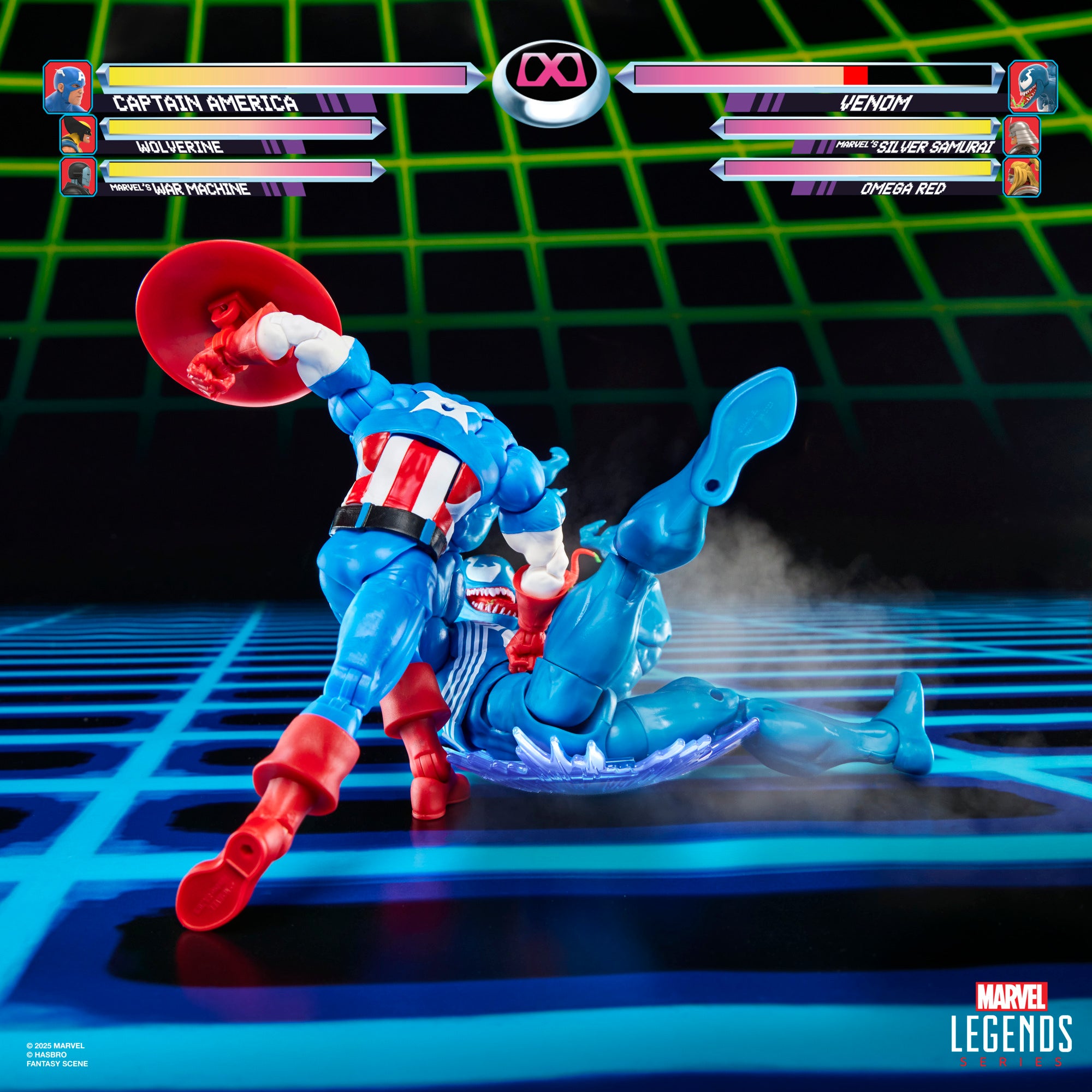 Marvel Legends Gamerverse Captain America Vs Venom