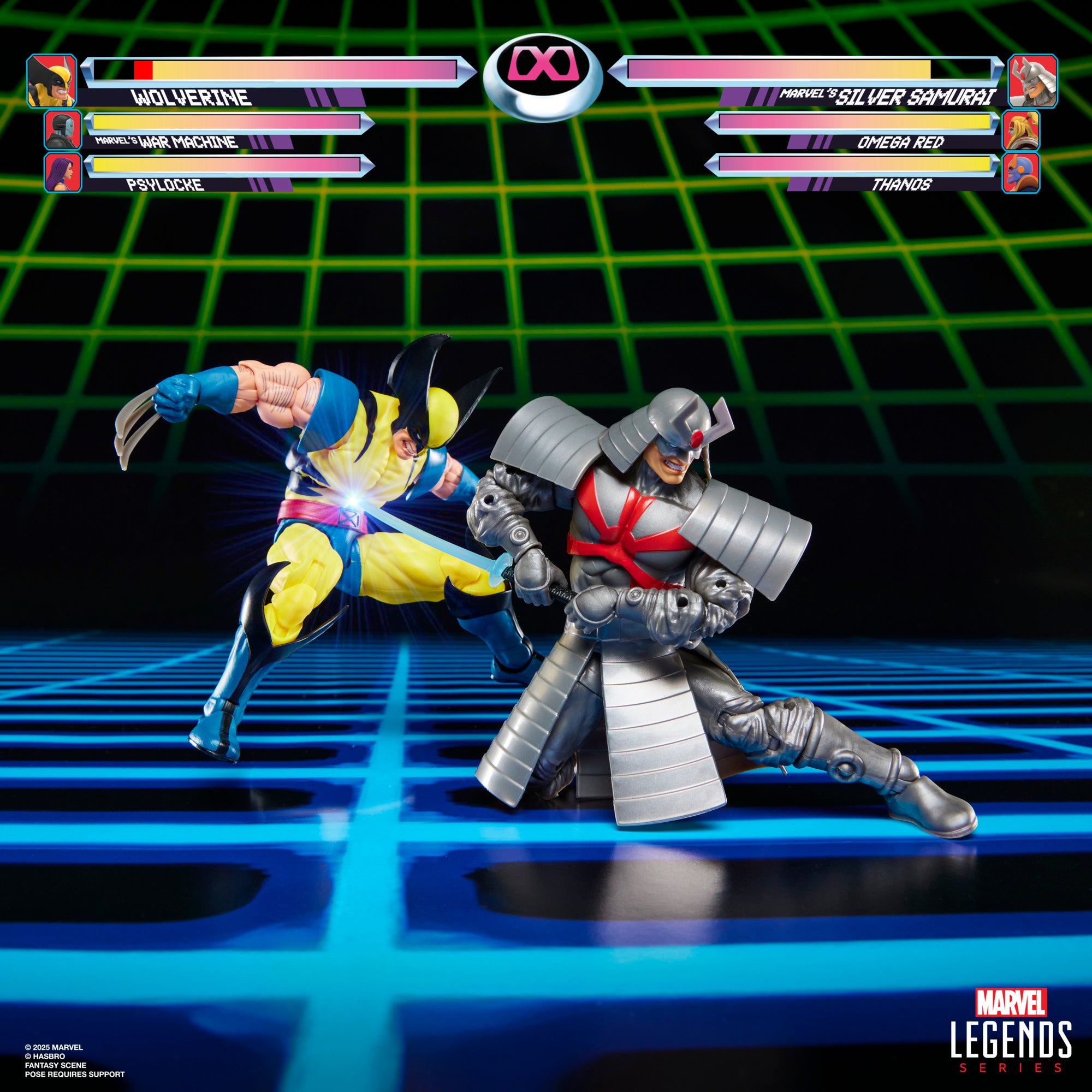 Marvel Legends Gamerverse Wolverine Vs Silver Samurai