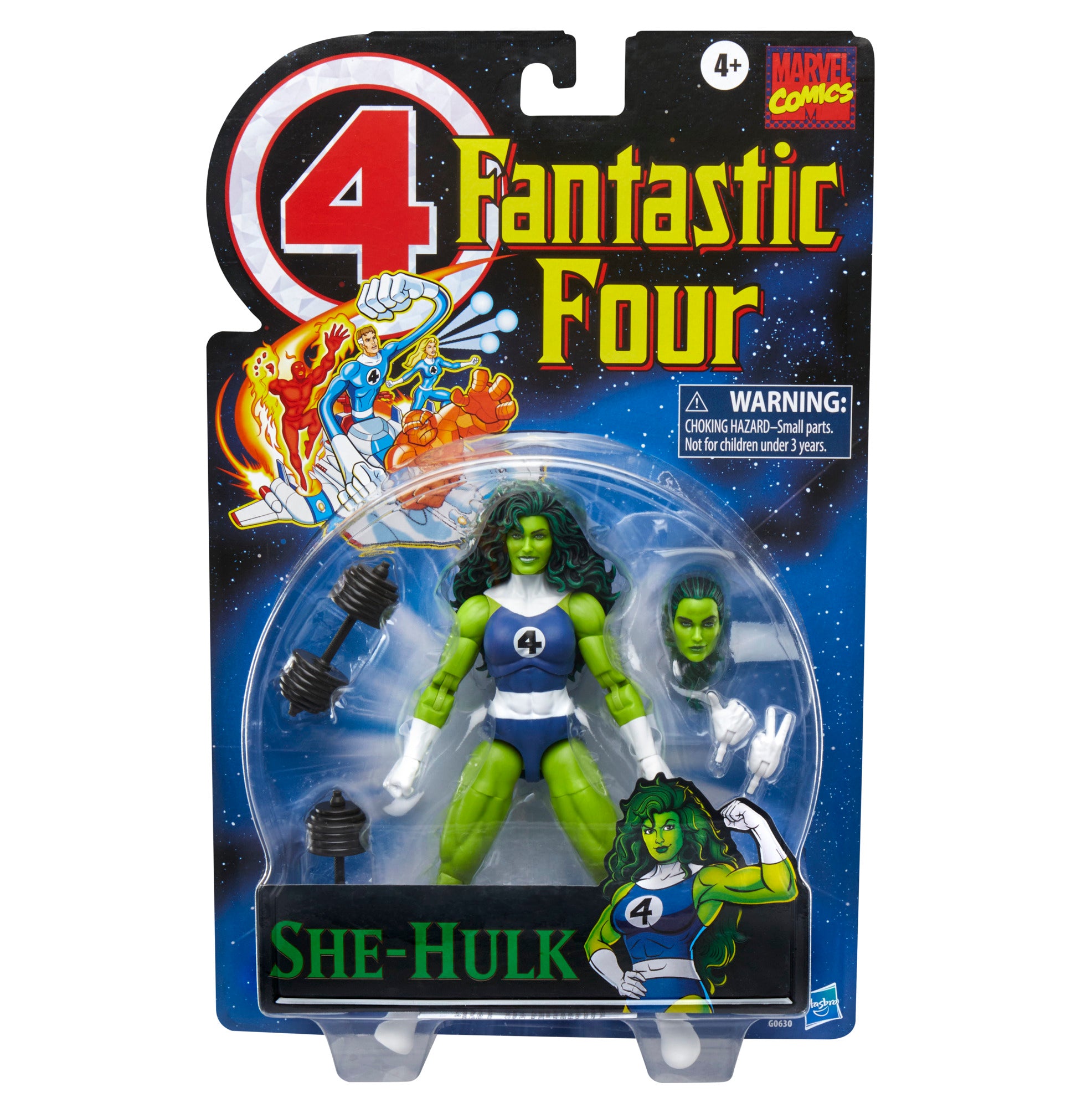 Marvel Legends Fantastic Four Retro She Hulk (MAXIMUM 1 PER CUSTOMER)