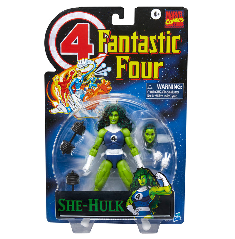 Marvel Legends Fantastic Four Retro She Hulk (MAXIMUM 1 PER CUSTOMER)