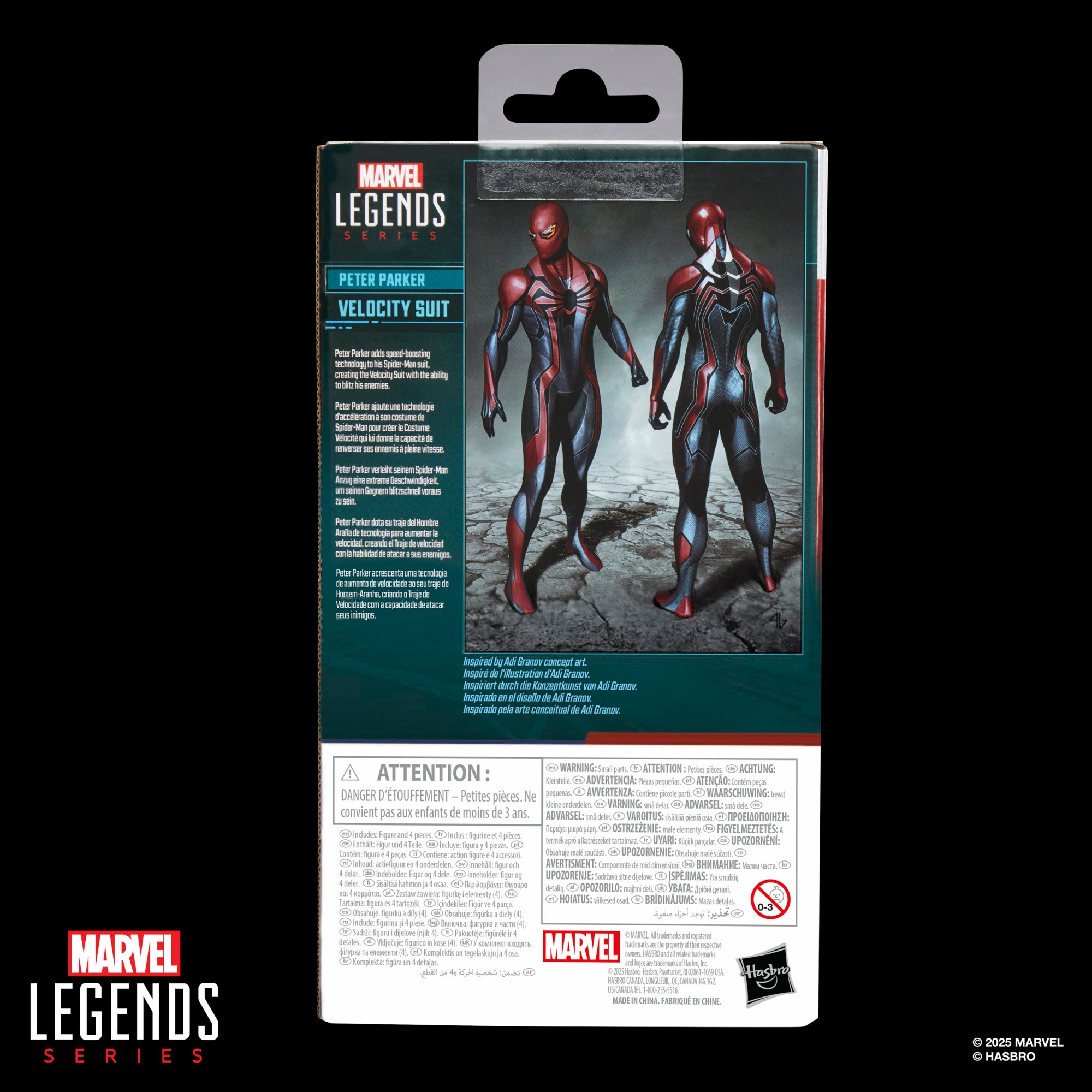 Marvel Legends Gamerverse Spider-Man Velocity Suit