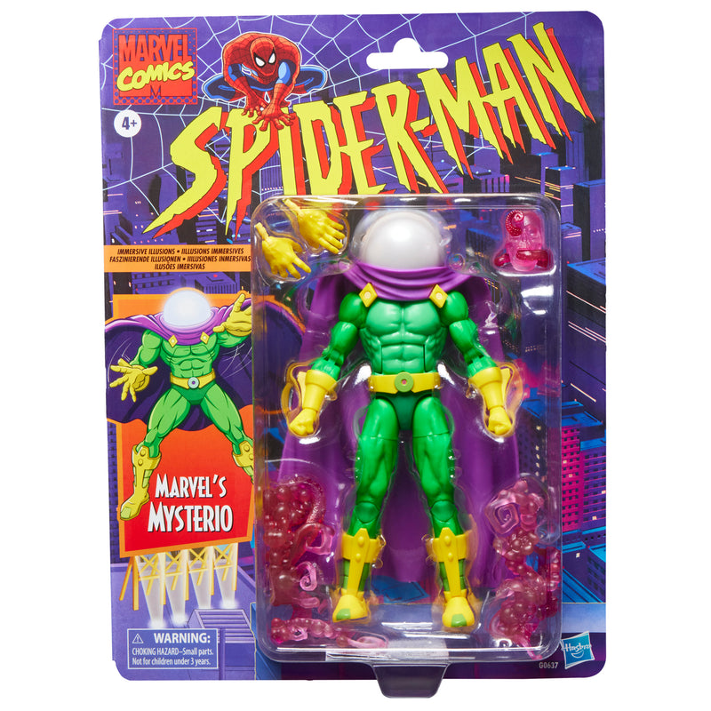 PRE-ORDER Marvel Legends Spiderman Retro Mysterio