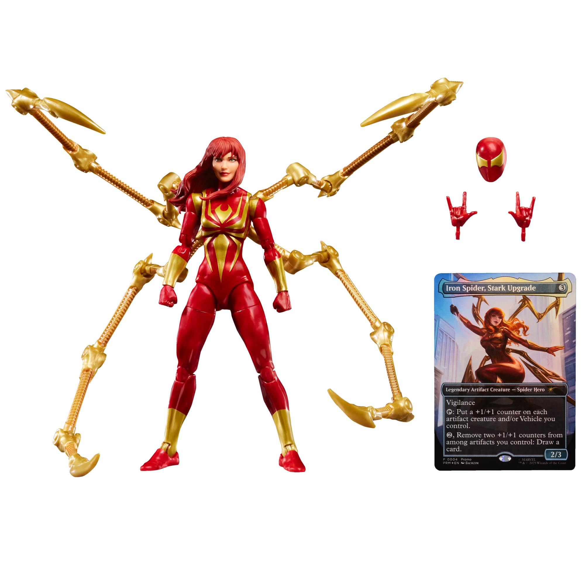 Marvel Legends Magic The Gathering Mary Jane Watson Iron Spider-Man