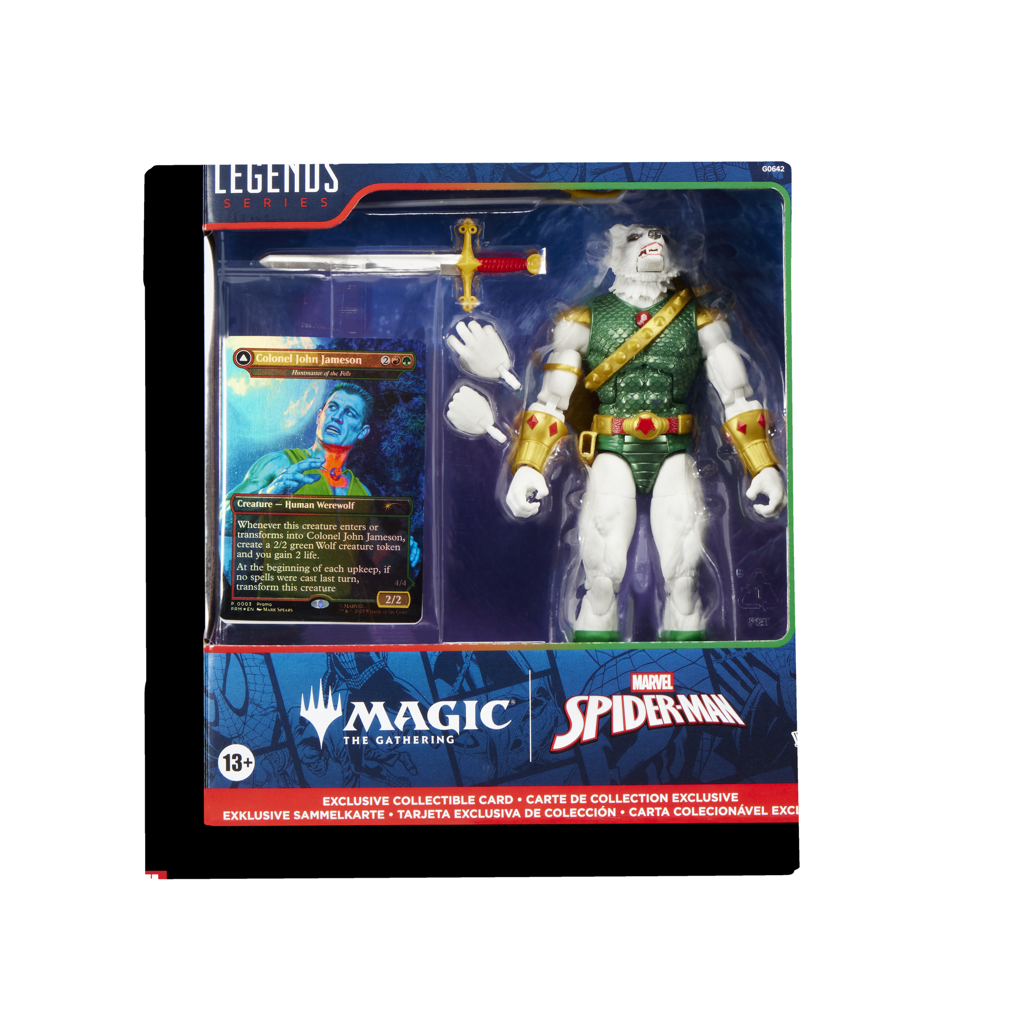 Marvel Legends Magic The Gathering Man-Wolf