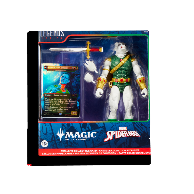 Marvel Legends Magic The Gathering Man-Wolf