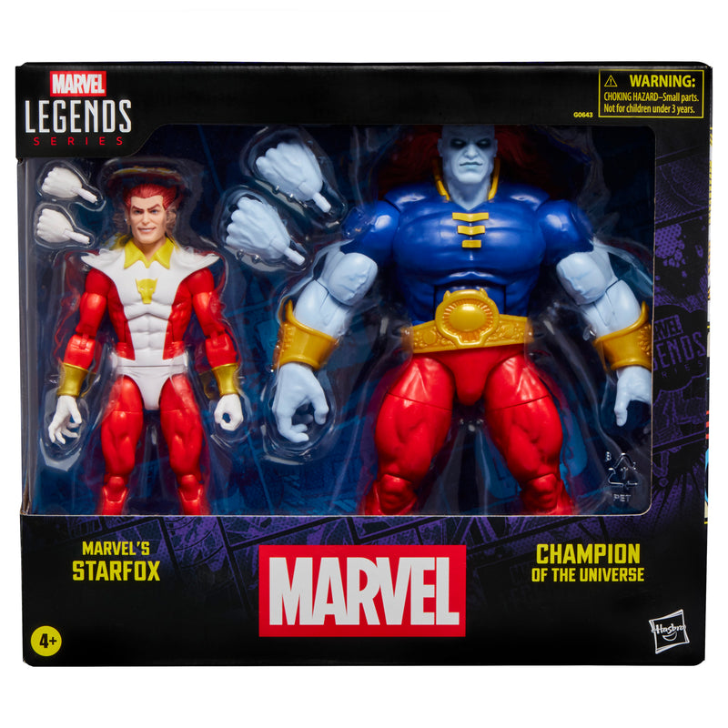 PRE-ORDER Marvel Legends Starfox & Champion of the Universe