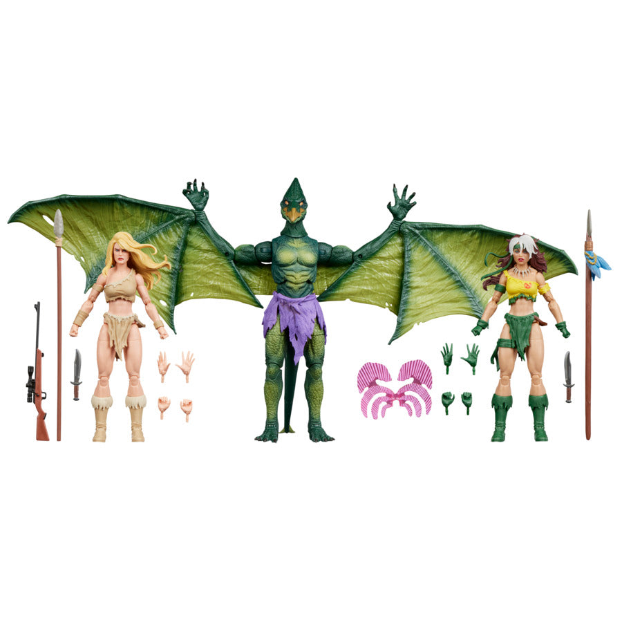 Marvel Legends SDCC Exclusive Gamerverse Snap Rogue, Sauron & Shanna