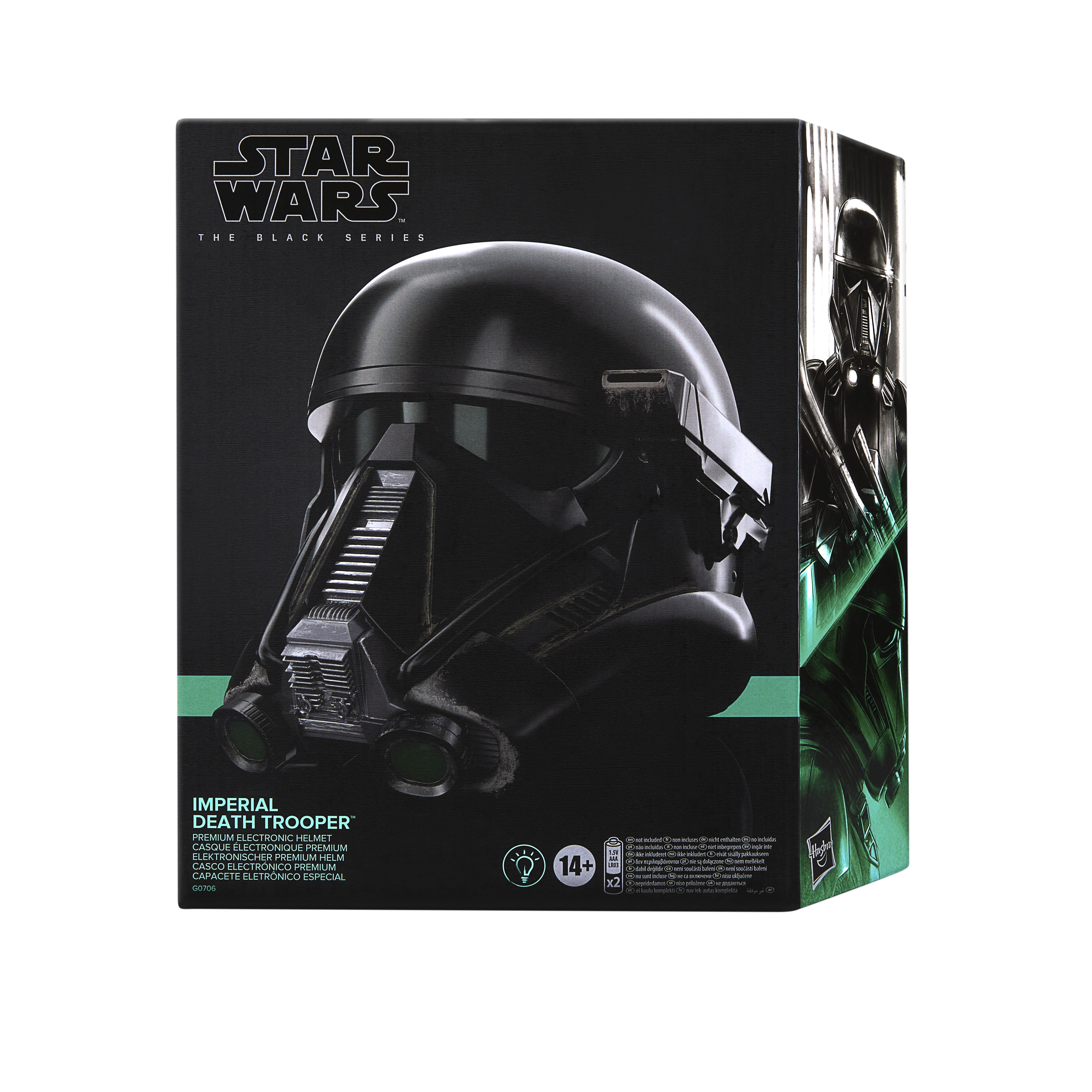 Star Wars Black Series Imperial Death Trooper Premium Electronic Helmet