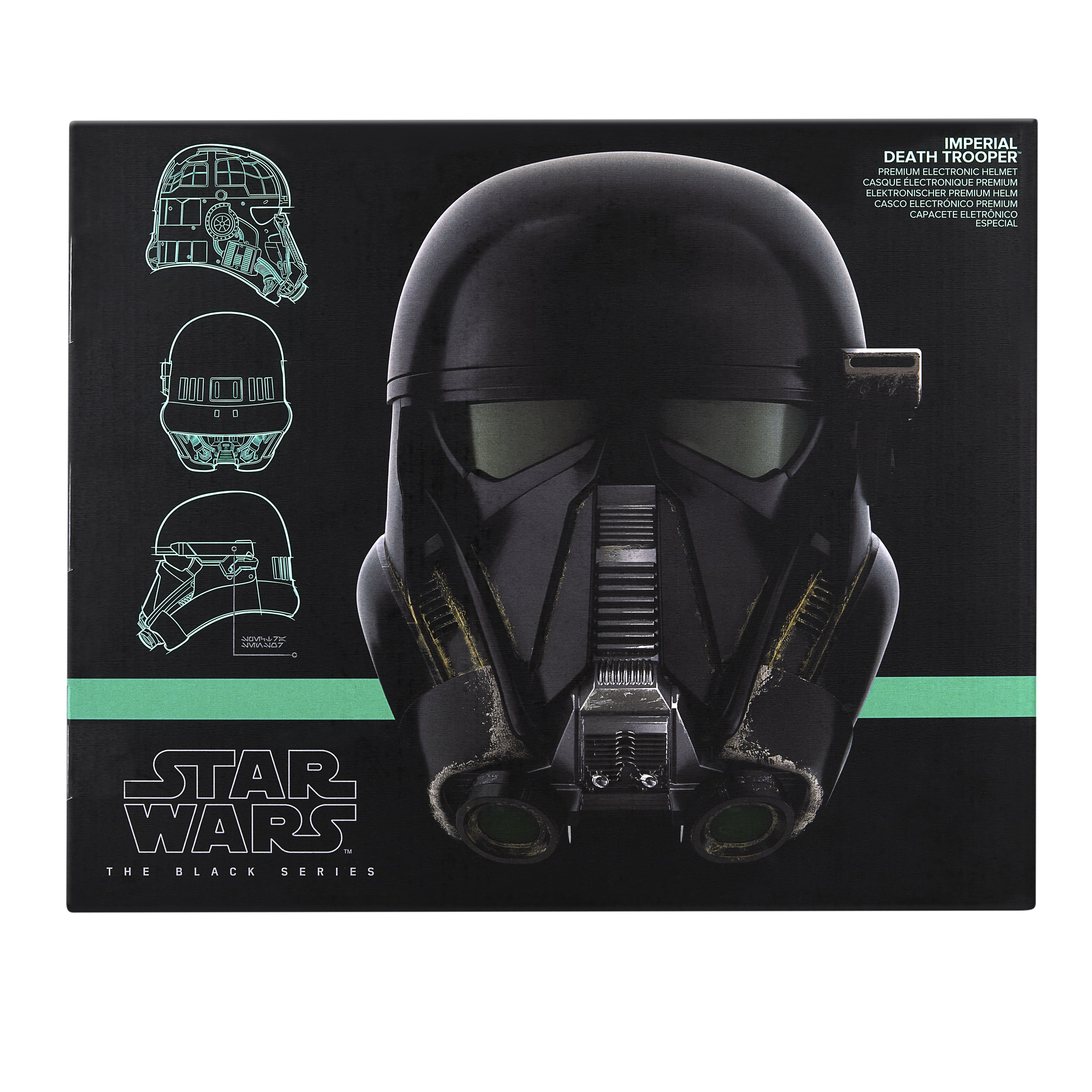 Star Wars Black Series Imperial Death Trooper Premium Electronic Helmet
