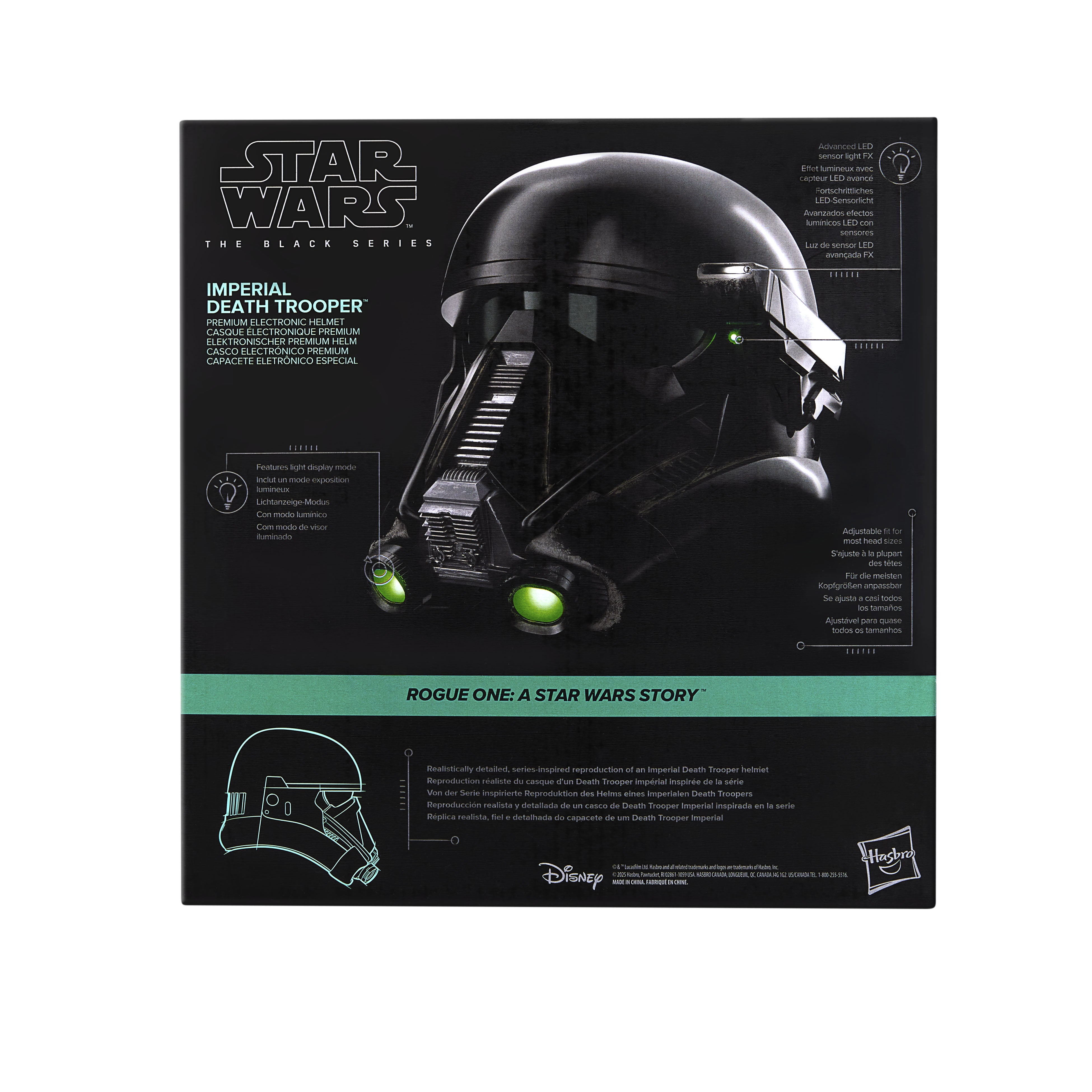 Star Wars Black Series Imperial Death Trooper Premium Electronic Helmet