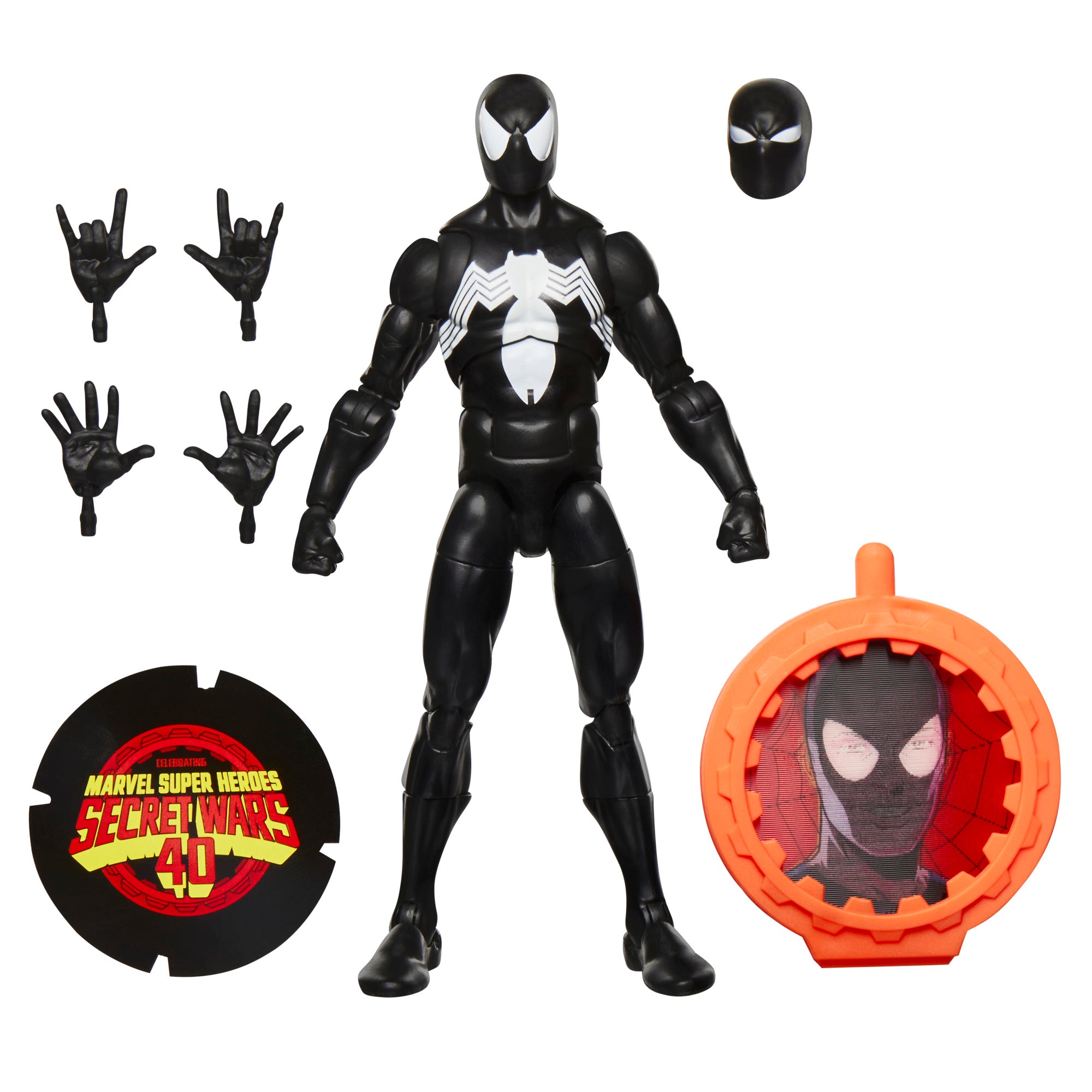 Marvel Legends Secret Wars Retro Symbiote Spider-Man